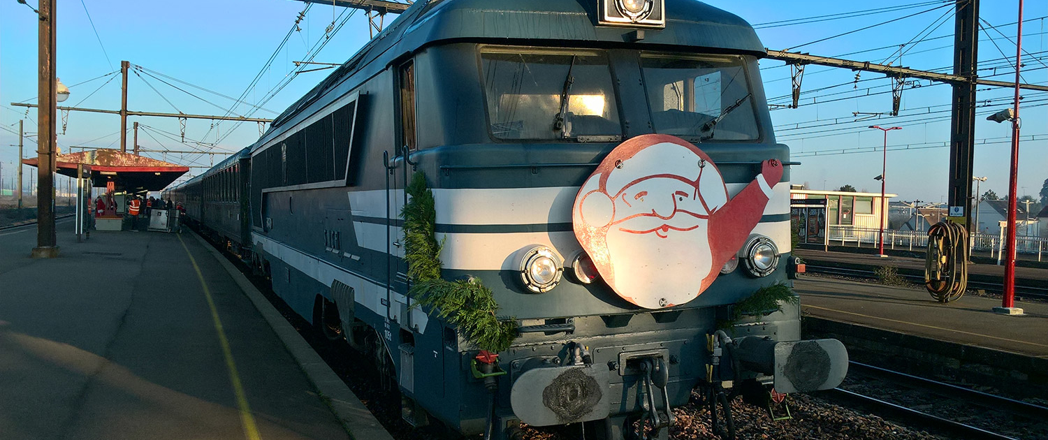 À Poitiers, le petit train de Noël est prêt