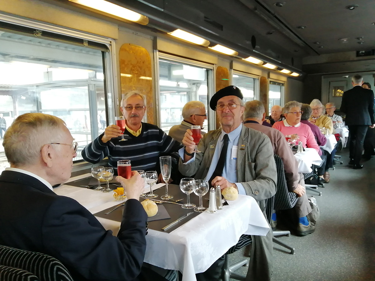 Train - croisière octobre 2019 : voiture Club