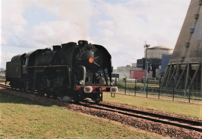 141R840 - Centrale Belleville sur Loire - 30 septembre 2000 - photo Pascal Bouché