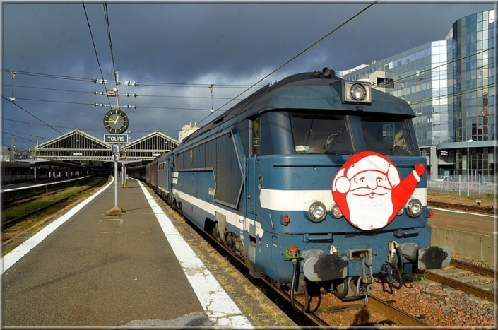 Train du Père Noel - Tours, 14 décembre 2019