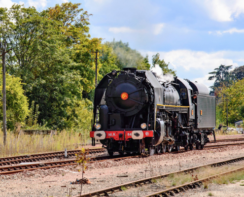 141R840 en gare de Loches, septembre 2017 (photo V. Bussereau)