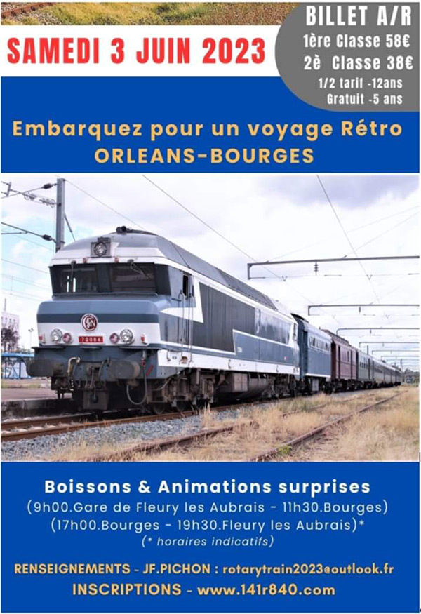 Rotary Train - 3 juin 2023