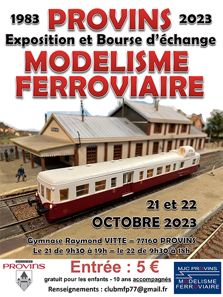 Bourse modelisme ferroviaire train auto : Exposition a Andrezieux Boutheon