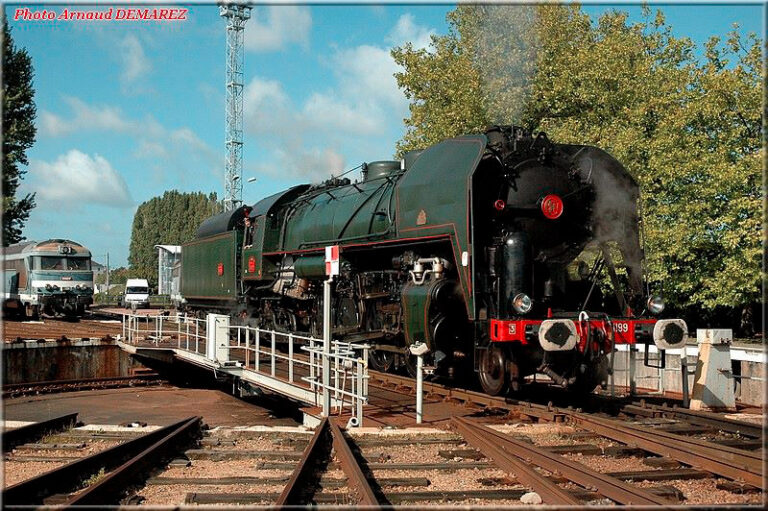Locomotive à vapeur 141 R 1199 - AAATV-CVL