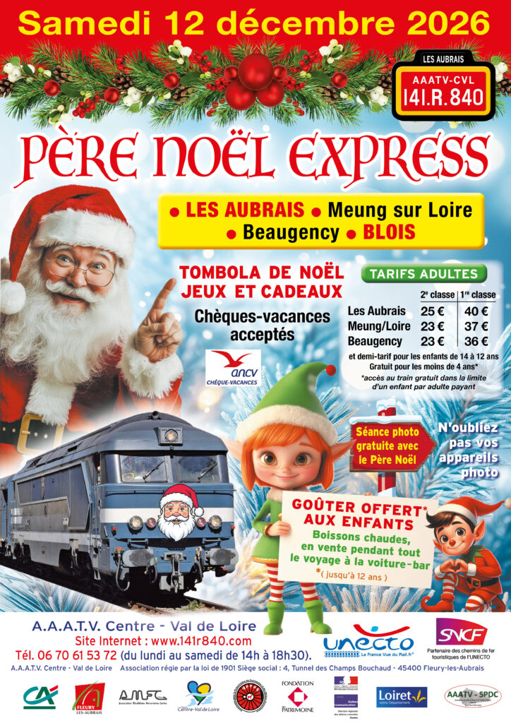 Train du Père Noël 2026