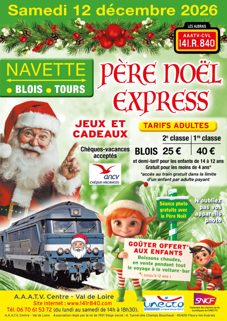 Navette du Père Noël 2026